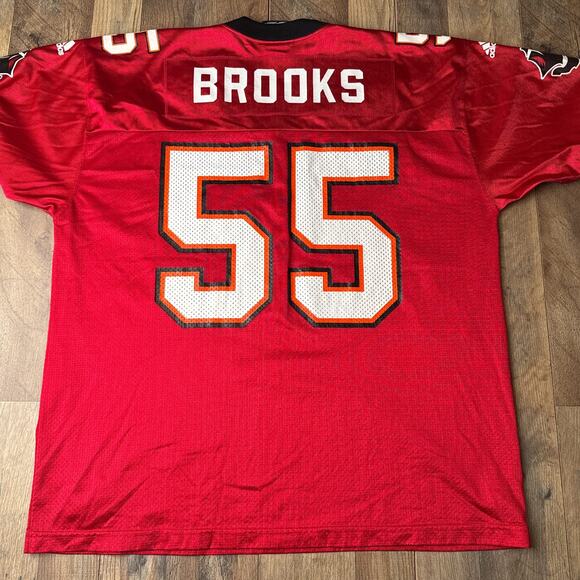 Vintage Tampa Bay Buccaneers Jersey‎ Men's XL Adidas 55 Brooks Football 5554 - Picture 3 of 10